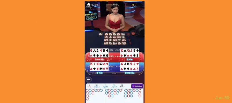 Cassino Jun-88 - mesas ao vivo e jogos
